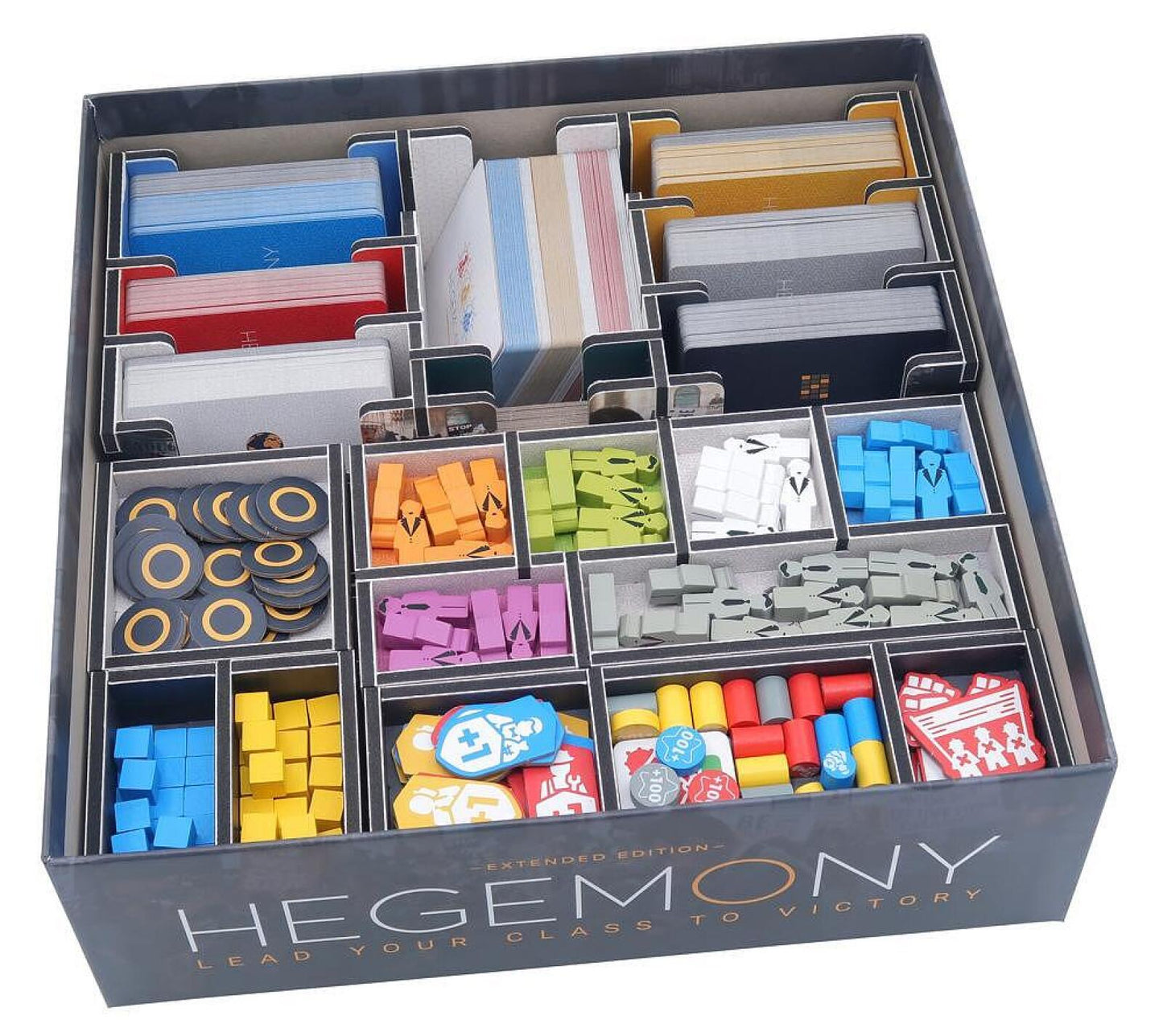 Folded Space - Colour Board Game Insert for Hegemony: Lead Your Class to Victory