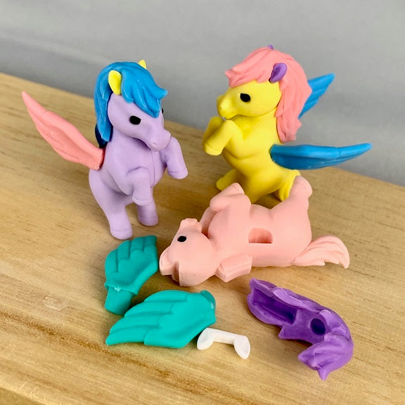 Unicorn and Pegasus Erasers - Good Games