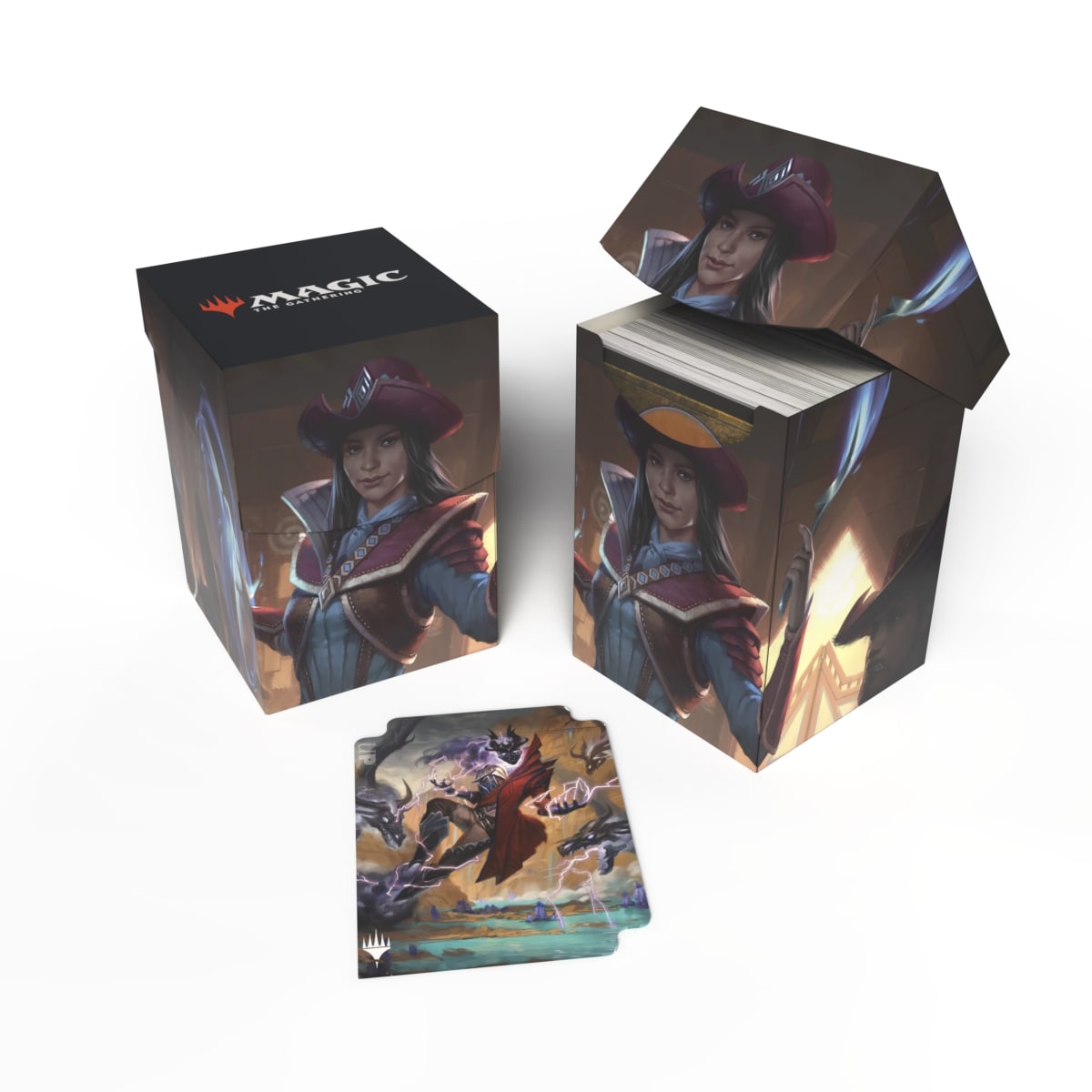 Ultra Pro - Outlaws of Thunder Junction 100+ Deck Box A for Magic: The Gathering - Good Games