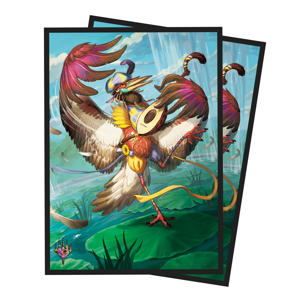 Bloomburrow Deck Protector Sleeves Zinnia Valleys Voice for Magic The Gathering (100) - Good Games