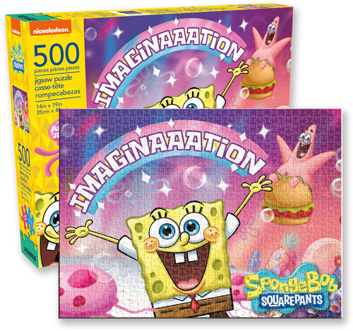 Aquarius - Spongebob Imagination 500 Piece Jigsaw - Good Games