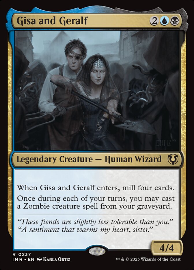 Gisa and Geralf 237/287 (Innistrad Remastered)