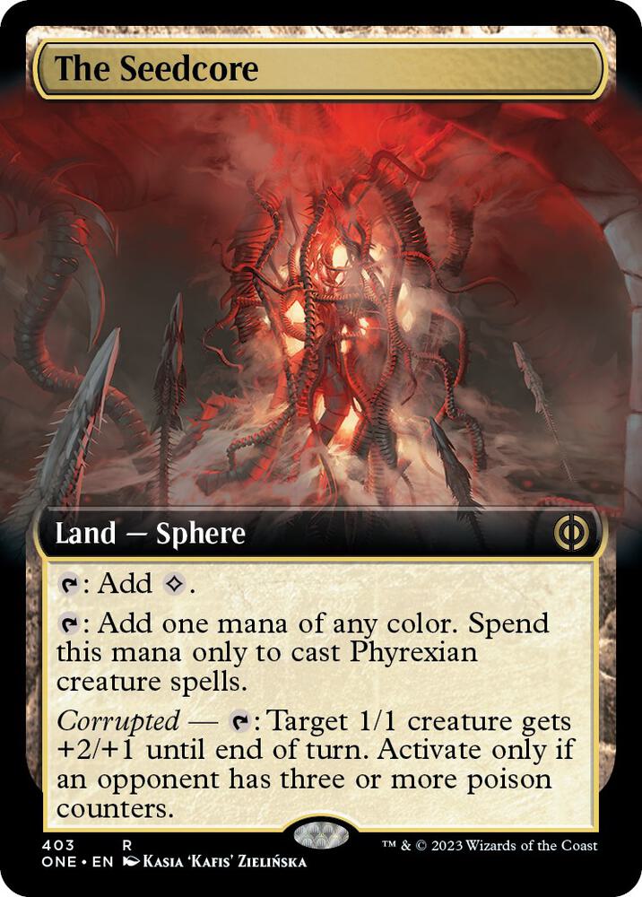 The Seedcore 403 (Phyrexia: All Will Be One) - Extended Art