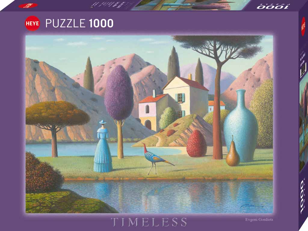 Heye - Timeless Lady in Blue 1000 Piece Jigsaw - Good Games