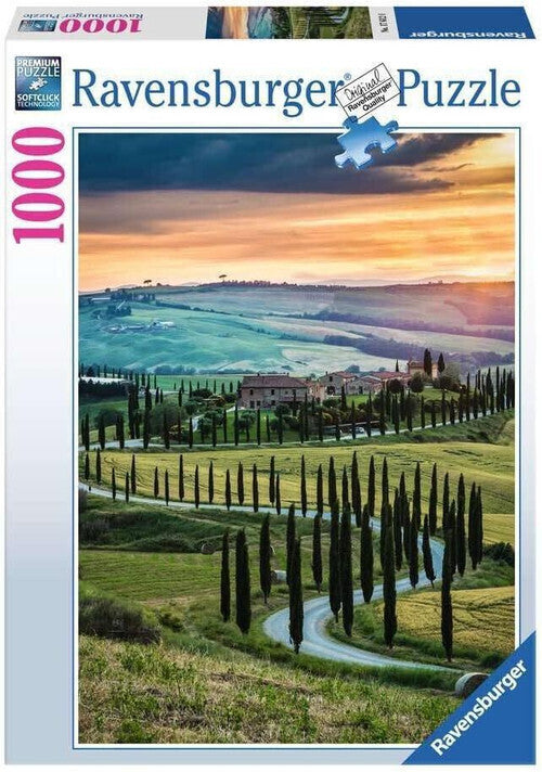 Ravensburger - Orcia Valley Tuscany 1000 Piece Jigsaw - Good Games