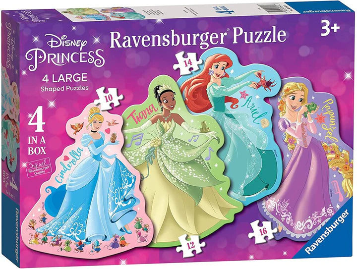 Ravensburger - Disney Princess 4 Shapes in a Box - Jigsaw - Good Games