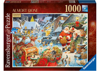 Ravensburger - Christmas no27 Almost Done 1000 Piece Jigsaw - Good Games