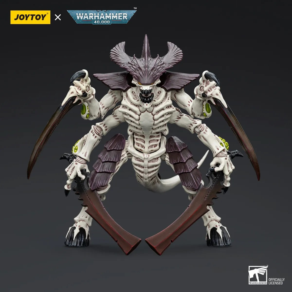 Warhammer Collectibles: 1/18 Scale Tyranids Hive Fleet Leviathan Tyranid Warrior with Boneswords 2 - Good Games