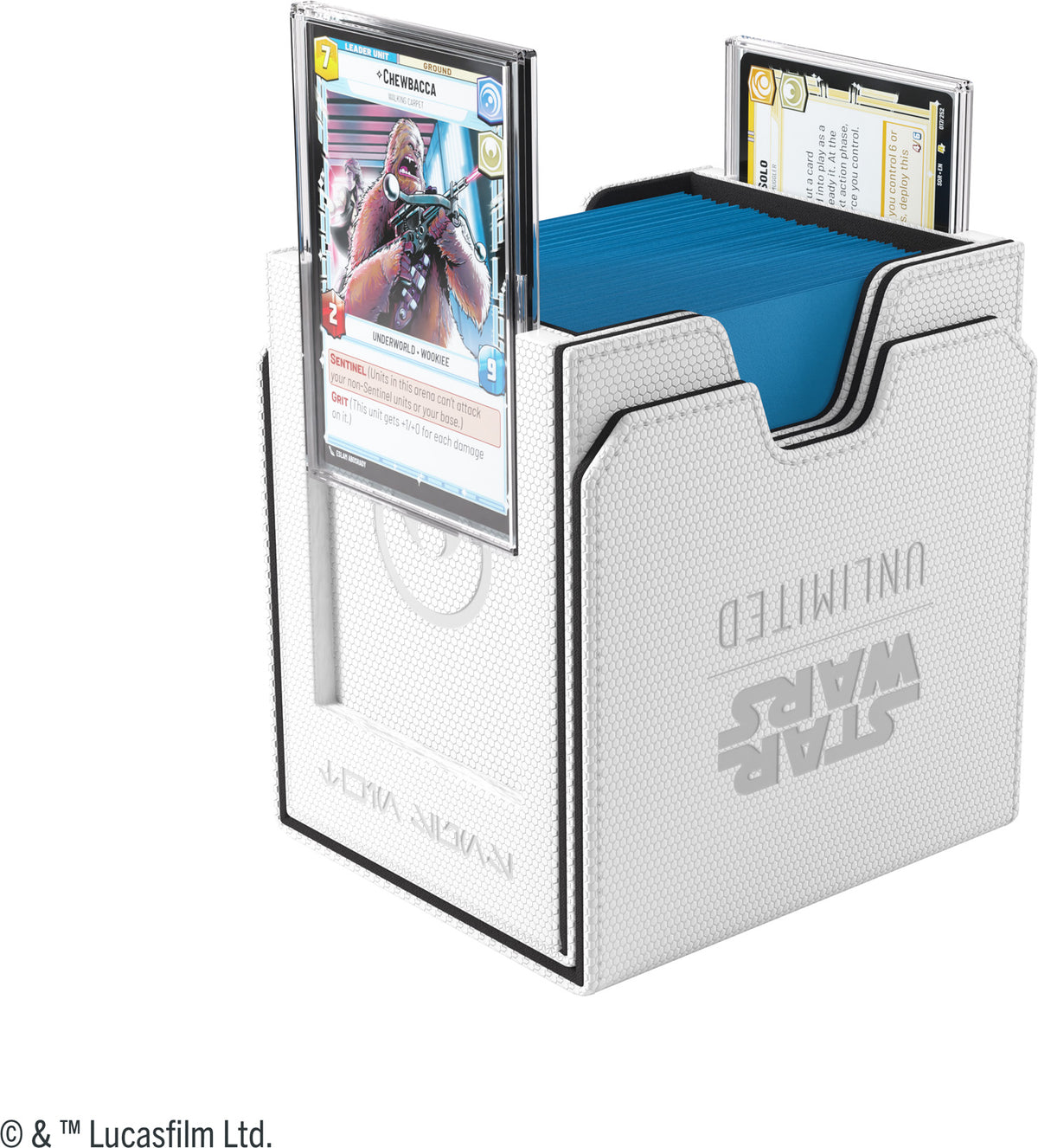 Gamegenic Star Wars Unlimited Twin Suns Deck Pod - White/Black