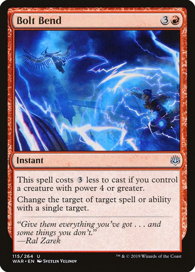 Bolt Bend 115 (War of the Spark) - Foil