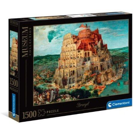 Clementoni - Museum Collection - Babel Tower 1500 Piece Jigsaw - Good Games
