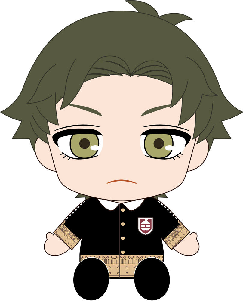Nendoroid Plus Plushie Damian Desmond from Spy x Family in Eden Academy uniform with serious expression