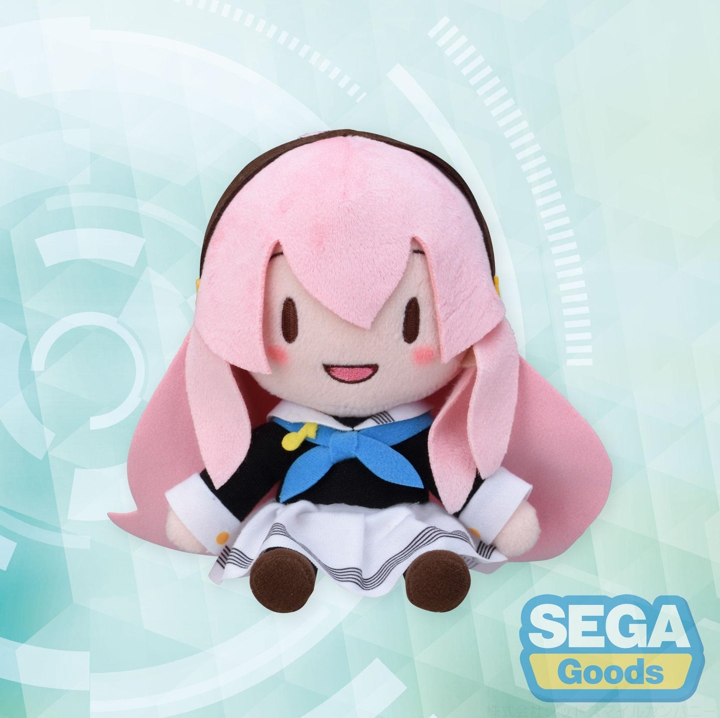 SEGA Character Vocal Series 03: Petit Hatsune Miku Series Megurine Luka Uniform Version Mini Plush