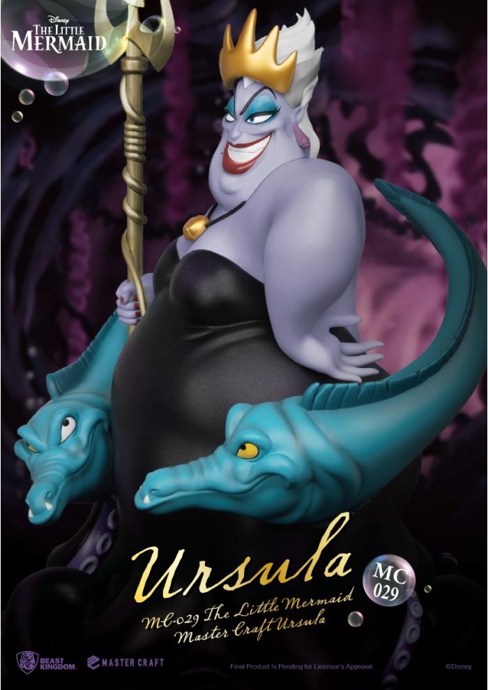 Beast Kingdom The Little Mermaid Master Craft Ursula with Flotsam and Jetsam collectible figurine