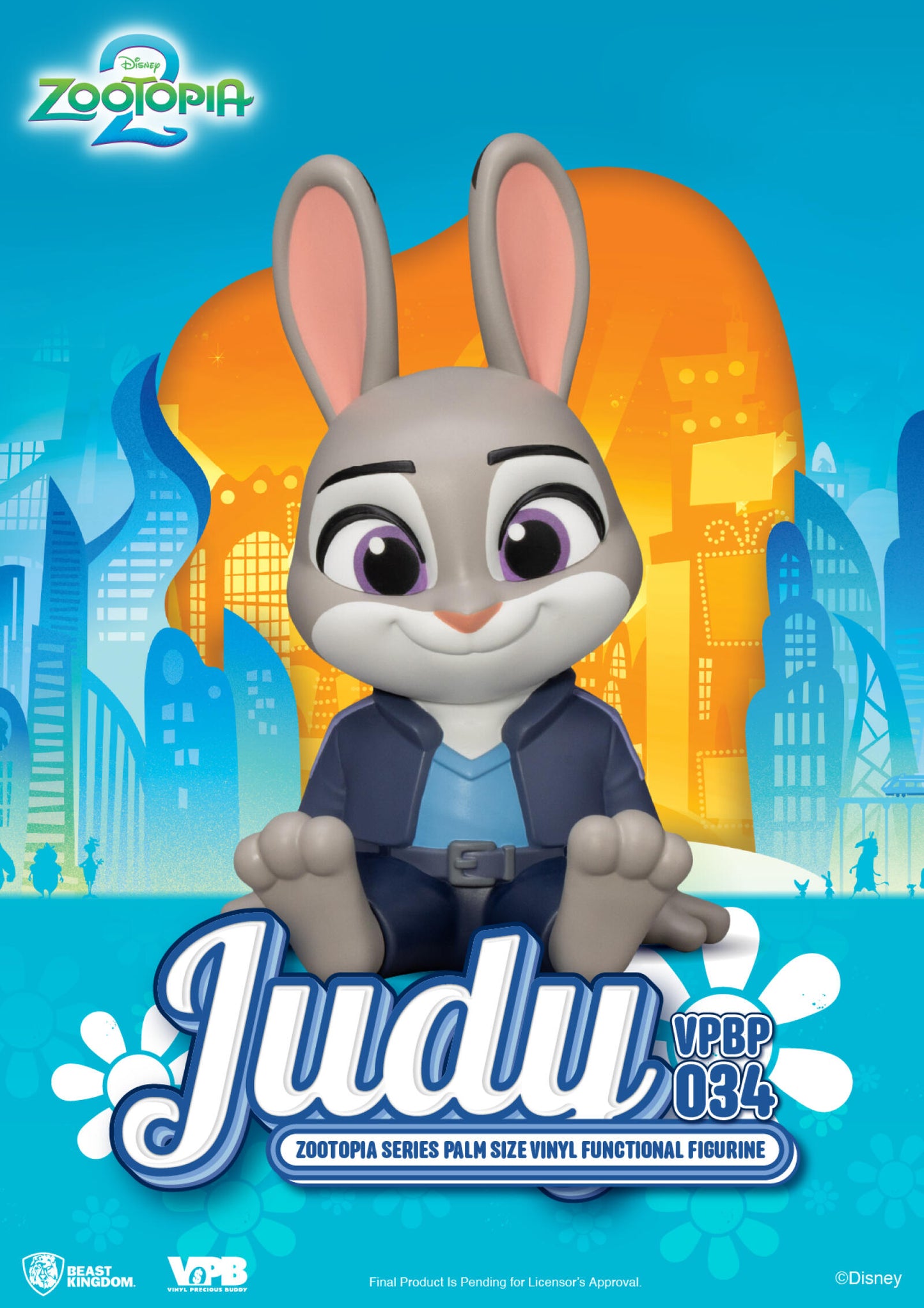Beast Kingdom Piggy Bank Zootopia Series Vinyl Functional Figurine - Judy