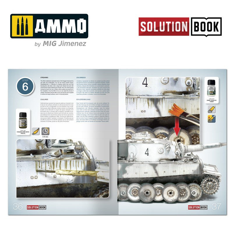Ammo by MIG - Book - Solution Book 17 - How To Paint Wwii German Winter Vehicles (Preorder) - Good Games