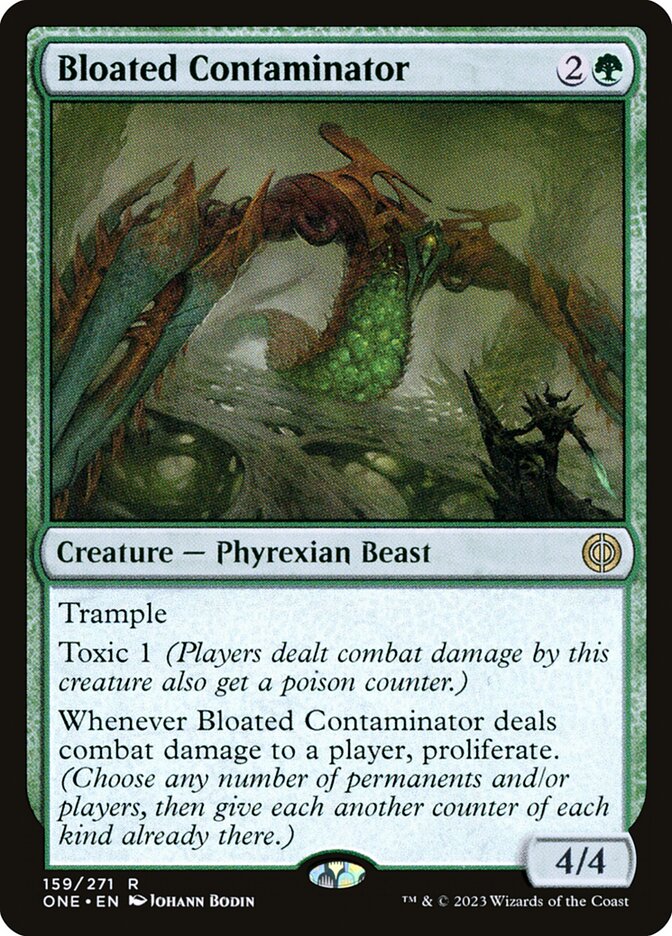 Bloated Contaminator 159/271 (Phyrexia: All Will Be One) - Foil