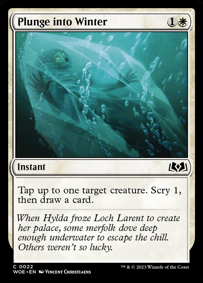 Plunge into Winter 22/276 (Wilds of Eldraine) - Foil