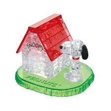 3D Snoopy House Crystal Puzzle - Good Games