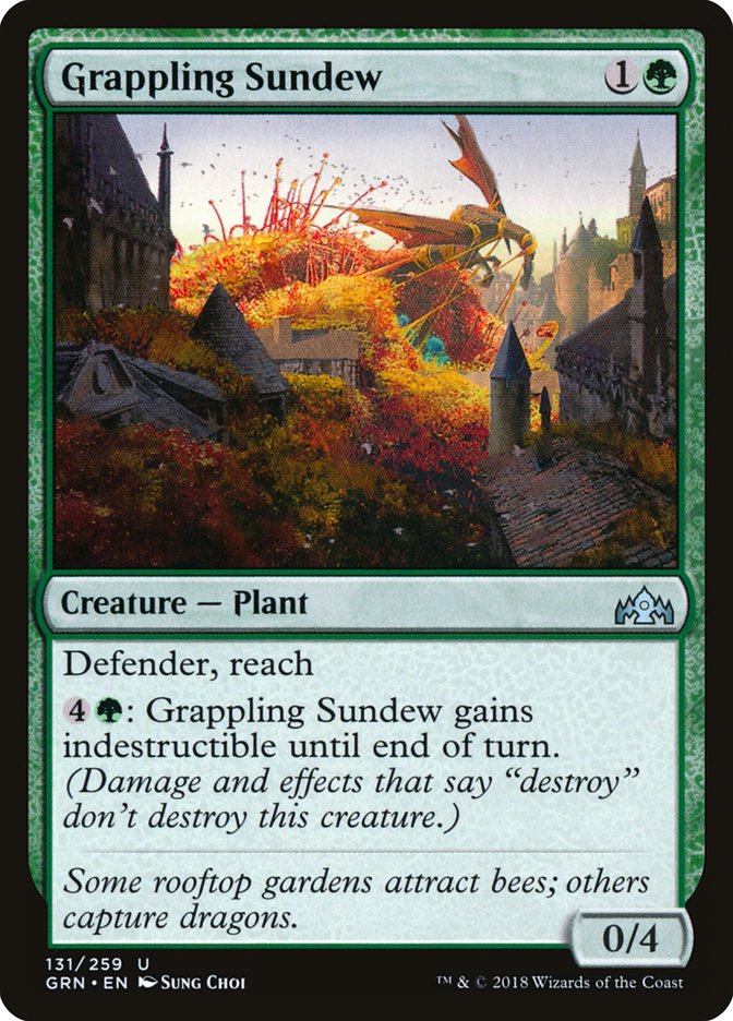 Grappling Sundew 131/259 (Guilds of Ravnica)