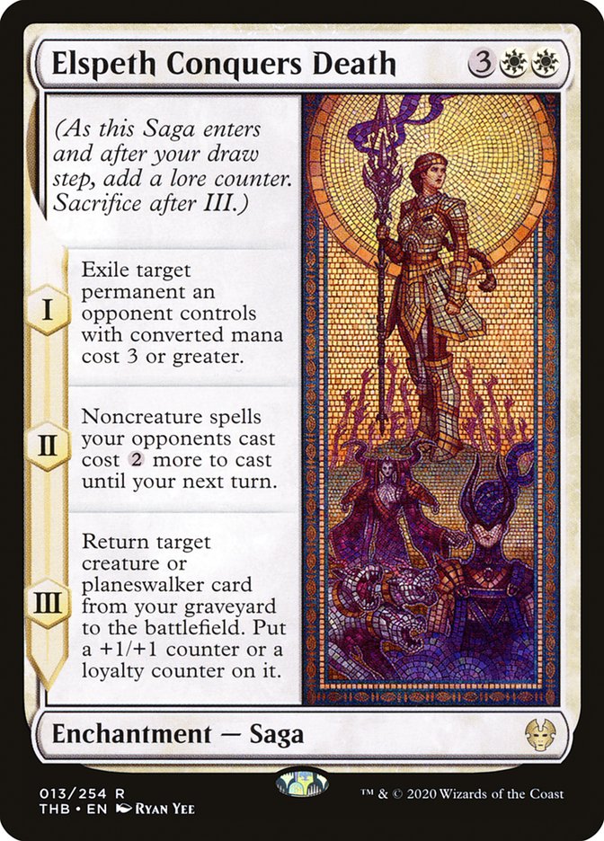 Elspeth Conquers Death 13 (Theros Beyond Death) - Foil
