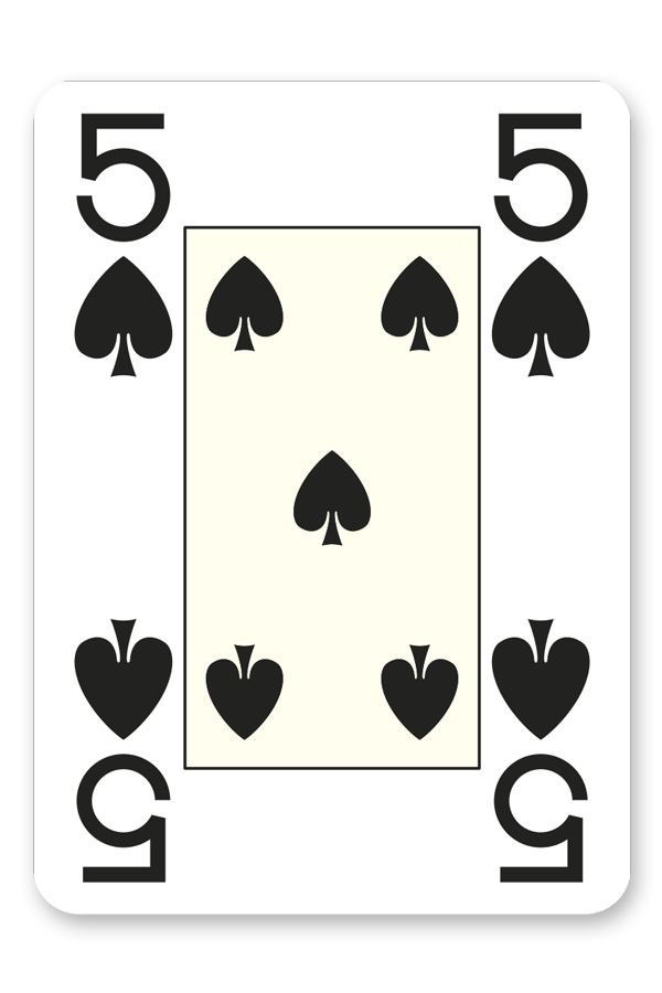 Poker 100% Plastic 4 Index Jumbo (Blue) - Good Games