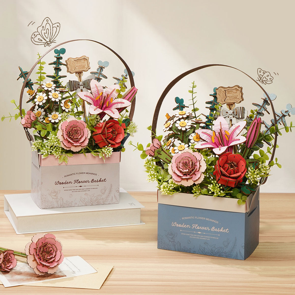 Wooden Bloom Flower Basket Diy - Good Games