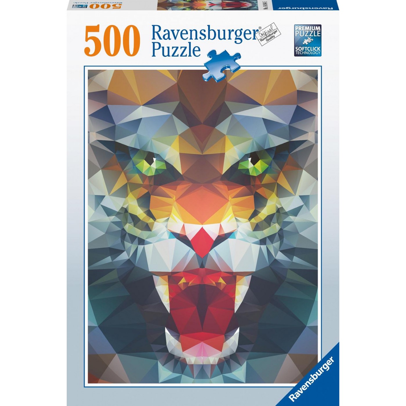 Ravensburger - Polygon Lion 500 Piece Jigsaw - Good Games