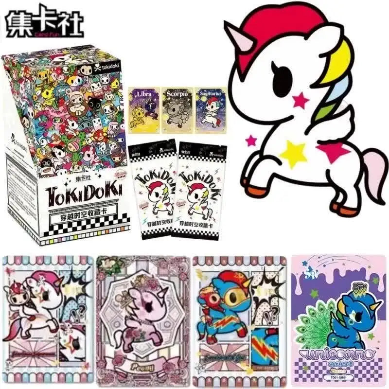 Tokidoki Collectable Card Colorful Unicorn Trading Cards Official Anime Pack