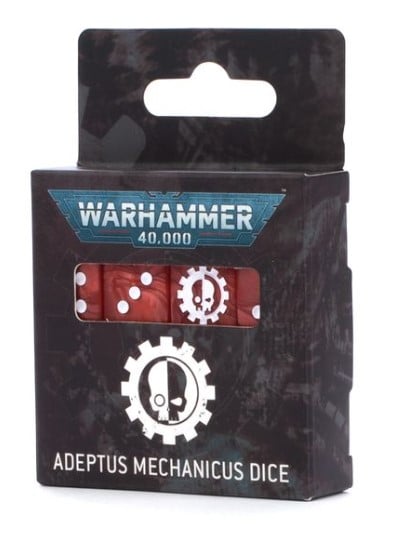 Warhammer 40000: Adeptus Mechanicus Dice (59-08) - Good Games
