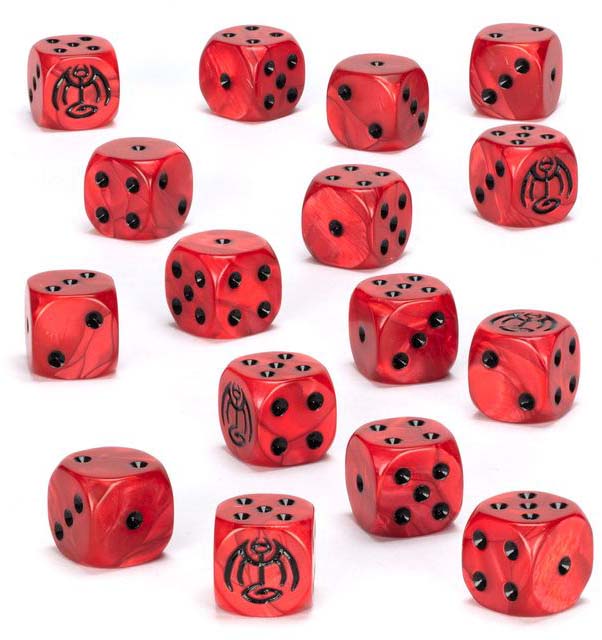 Age Of Sigmar: Daughters Of Khaine Dice (85-23)