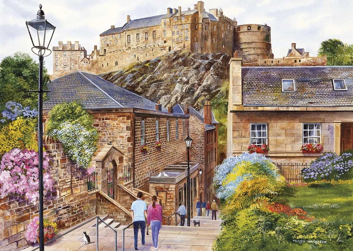 Gibsons - Edinburgh 1000 Piece Jigsaw - Good Games