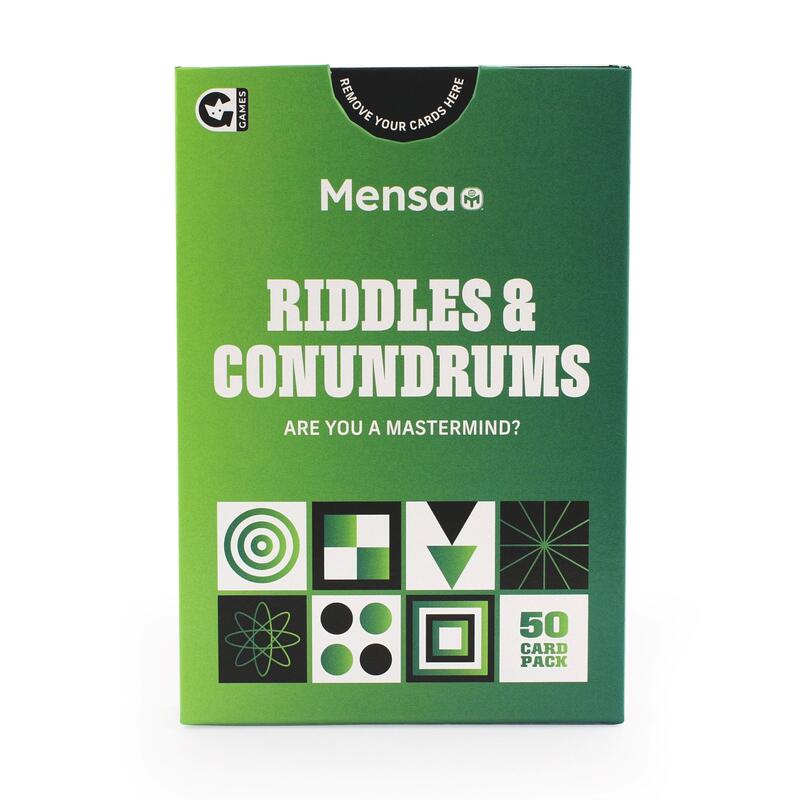 Mensa Riddles and Conundrums Card Game