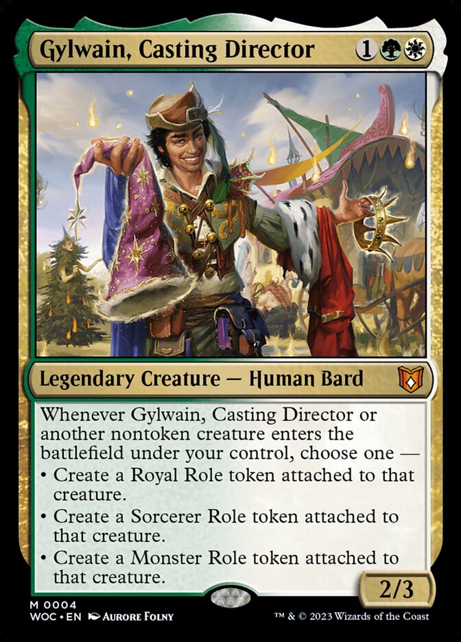 Gylwain, Casting Director 4 (Commander: Wilds of Eldraine)