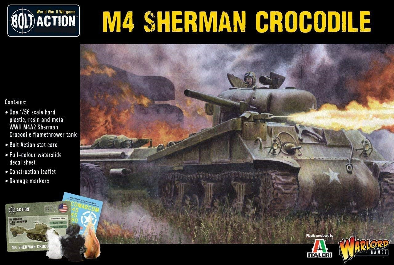 Sherman Crocodile Flamethrower Tank - Good Games
