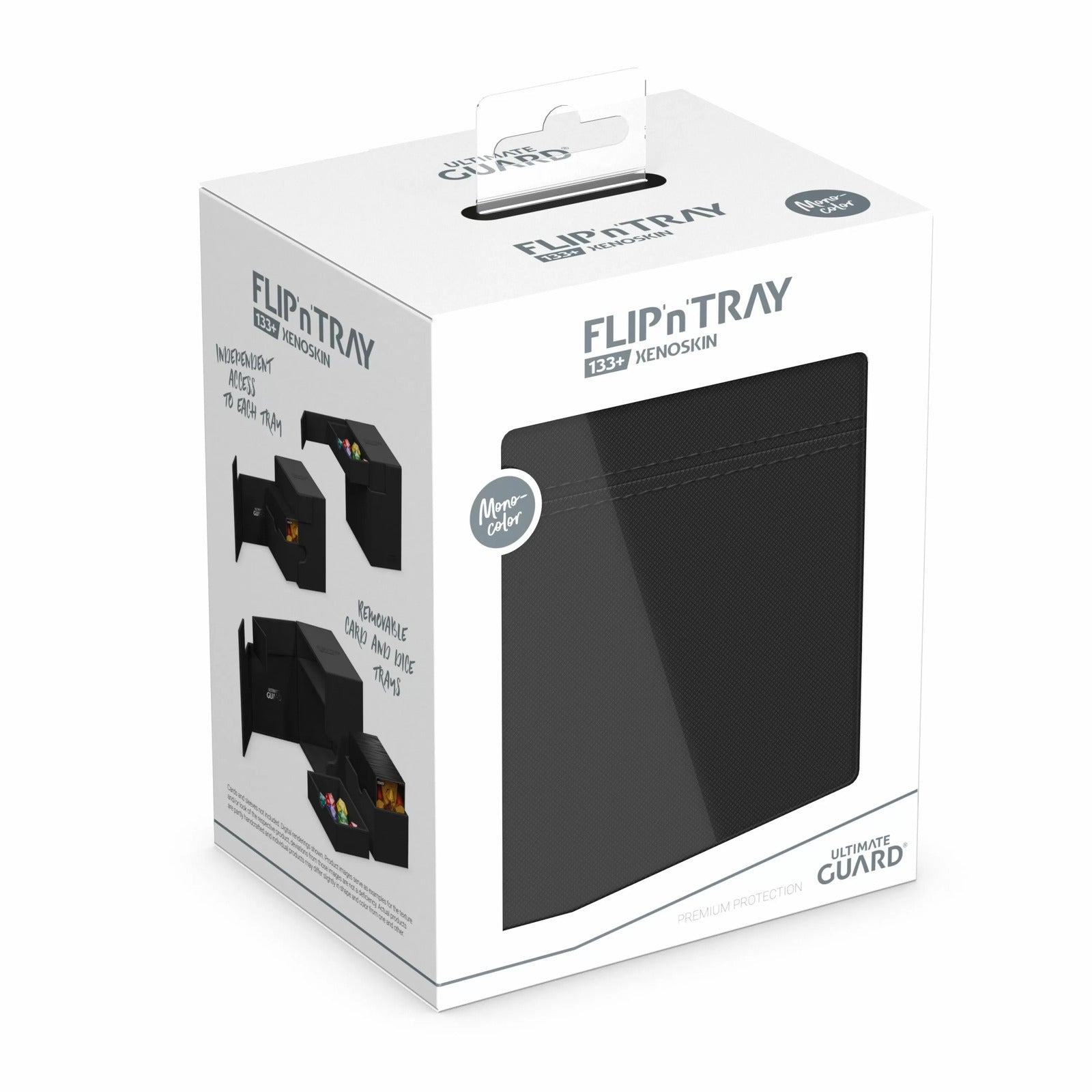 Ultimate Guard - Flip n Tray 133 Xenoskin - Black – Good Games