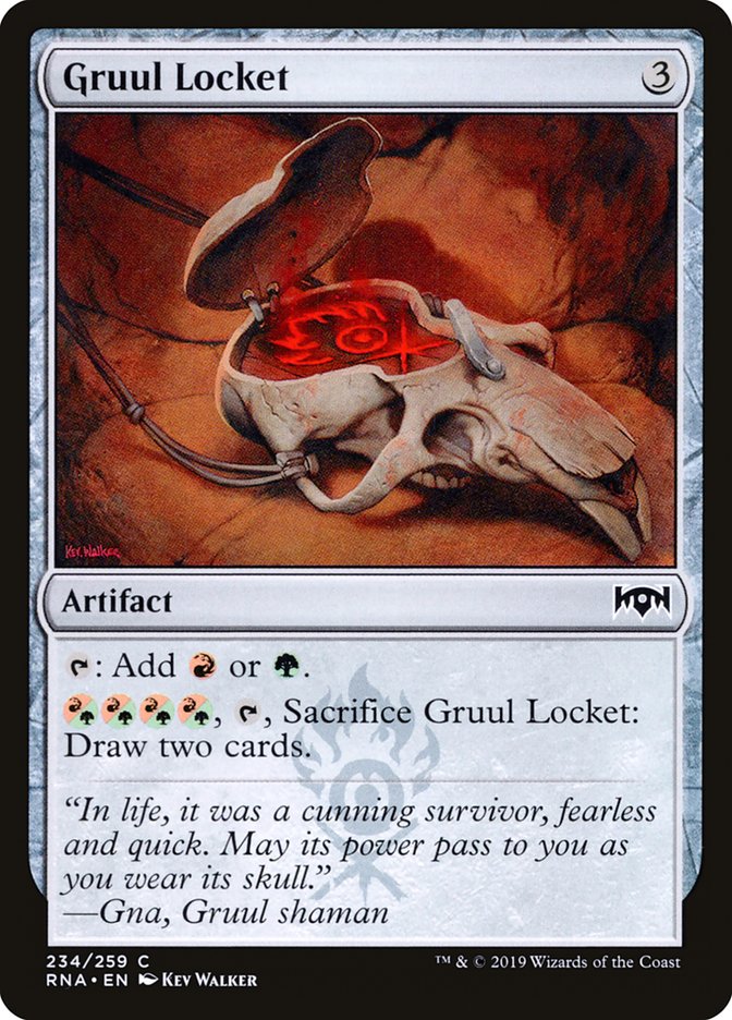 Gruul Locket 234/259 (Ravnica Allegiance)