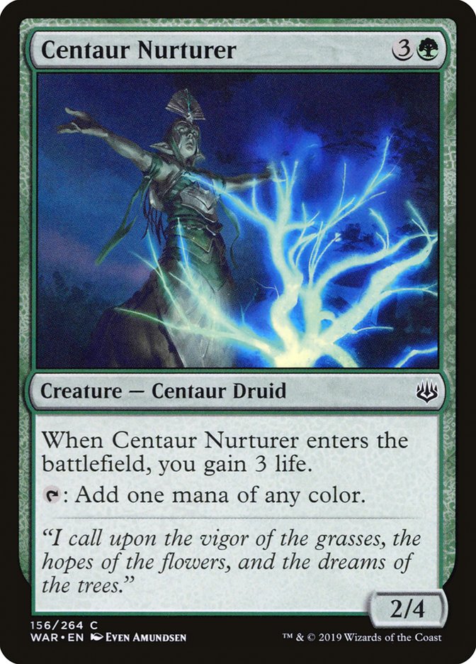 Centaur Nurturer 156/264 (War of the Spark)