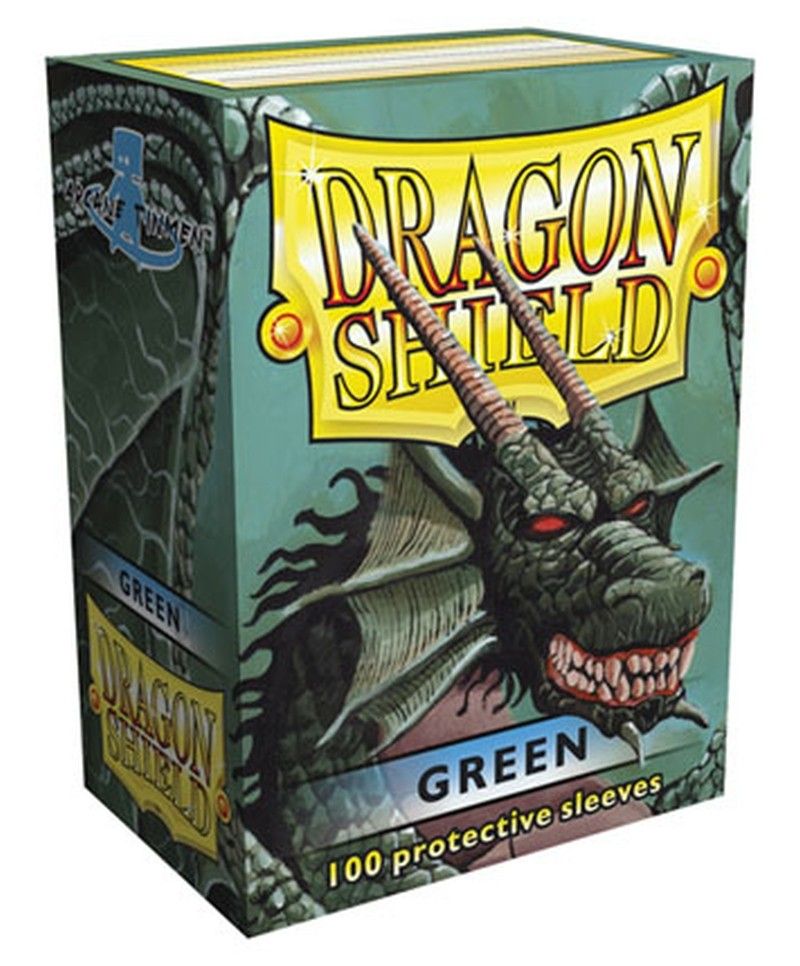 Dragon Shield - Standard Sleeves (100) - Green