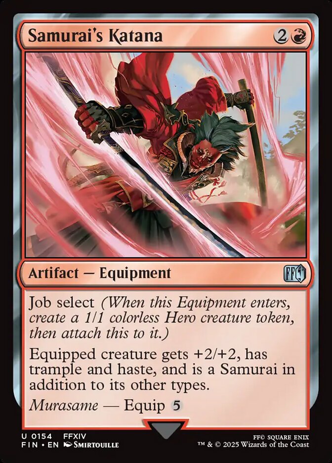 Samurai's Katana 154 (FINAL FANTASY)