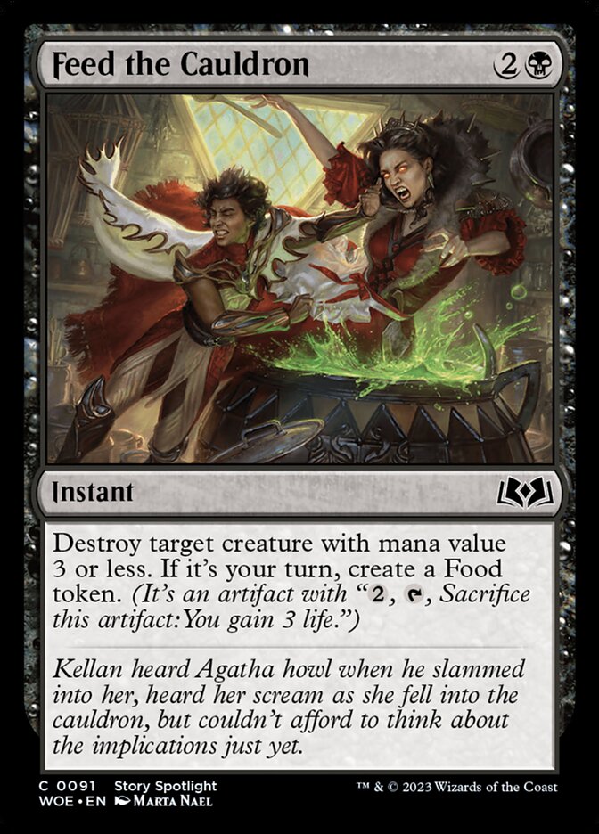 Feed the Cauldron 91 (Wilds of Eldraine) - Foil
