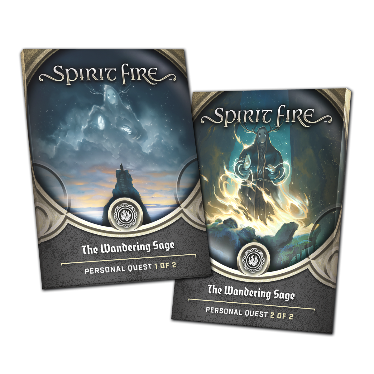 Spirit Fire Character Box Illumination (Gold) (Preorder) - Good Games