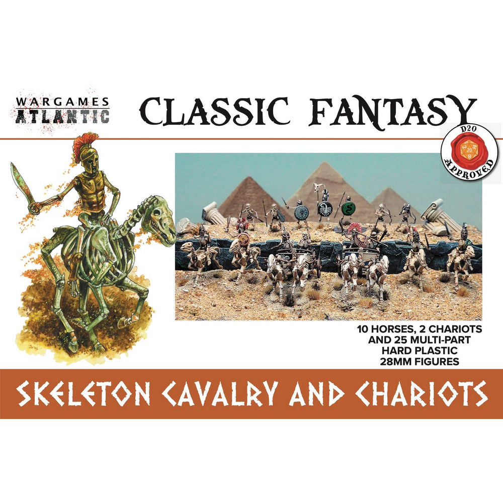 Wargames Atlantic - Skeleton Cavalry and Chariots