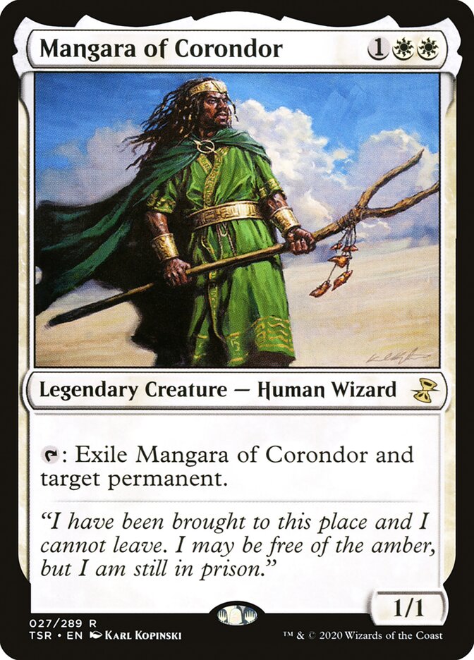 Mangara of Corondor 27/289 (Time Spiral: Remastered)