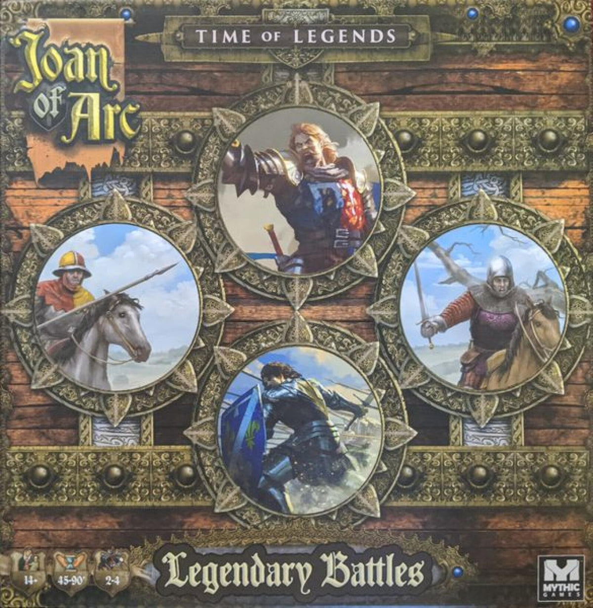 Mythic Games Time of Legends: Joan of Arc Legendary Battles Expansion