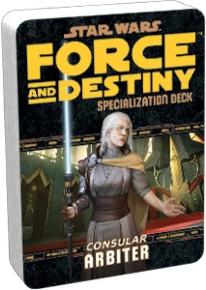 Star Wars Force and Destiny Specialization Deck Consular Arbiter card pack