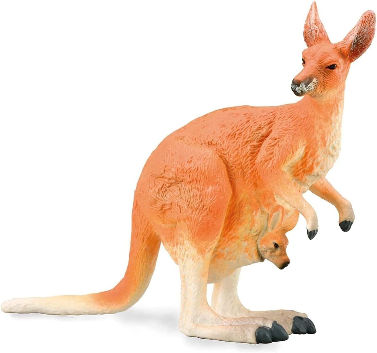 Collecta Red Kangaroo - Female With Joey (L) - Good Games