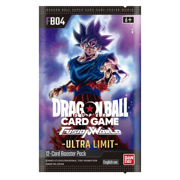 Dragon Ball Super Card Game - Fusion World - Ultra Limit Booster Pack (FB04) - Good Games