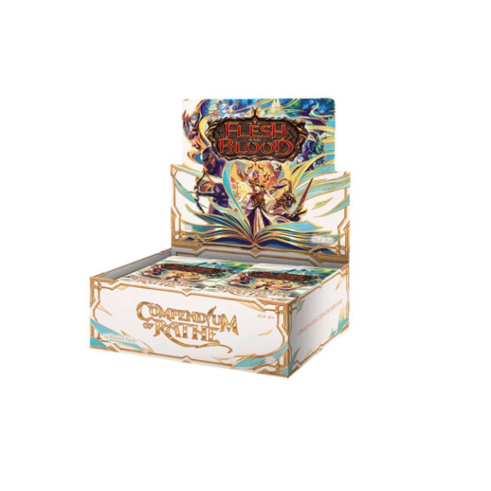 fleshandbloodフレッシュアンドブラッド未開封BOX《RATHE Flesh and Blood TCG - Compendium of Rathe Booster Box – Good Games