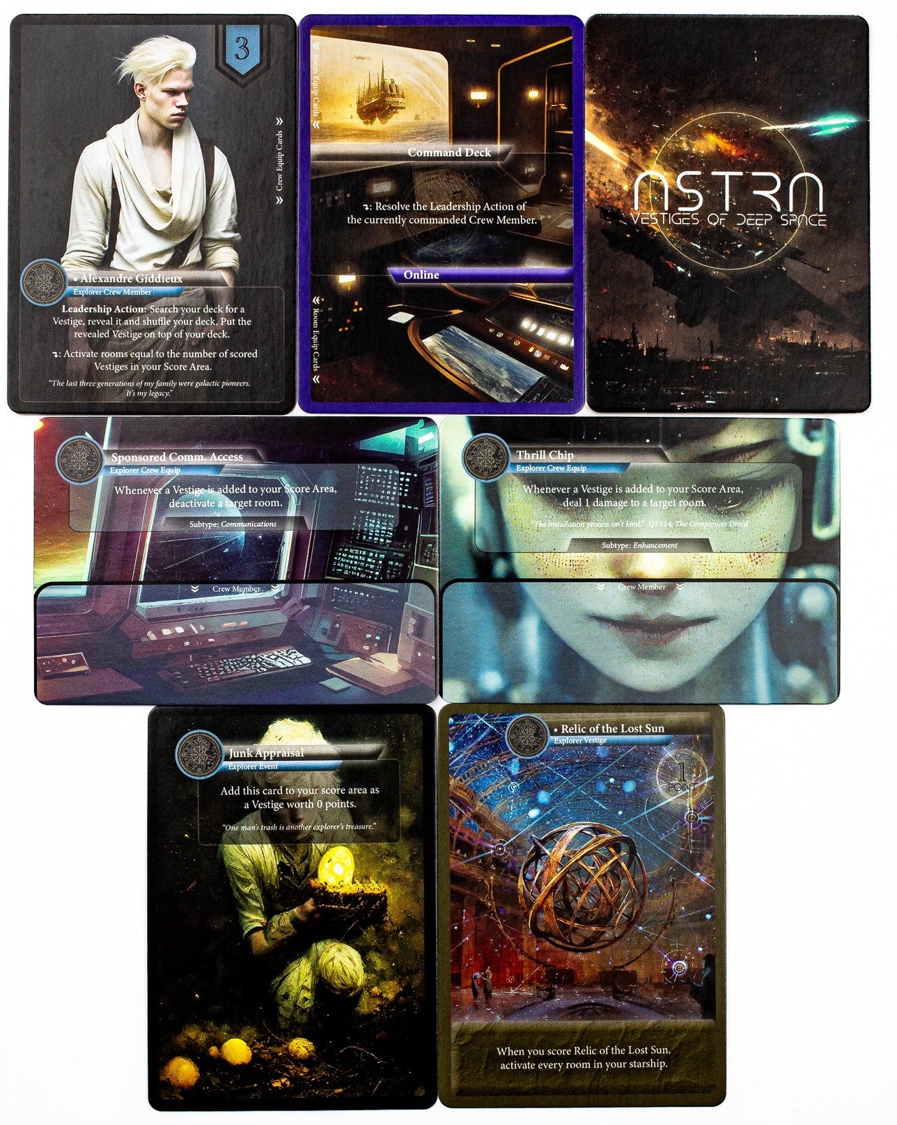 Paper Planet Games Astra: Vestiges of Deep Space Card Game